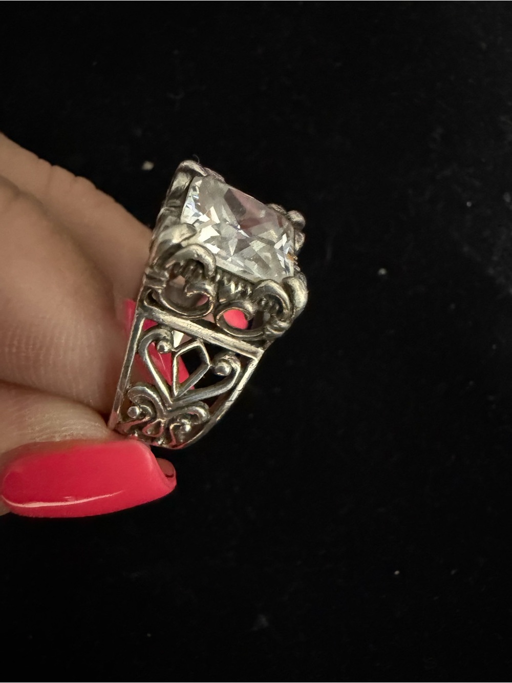 SILPADA 925 Sterling silver CZ ring